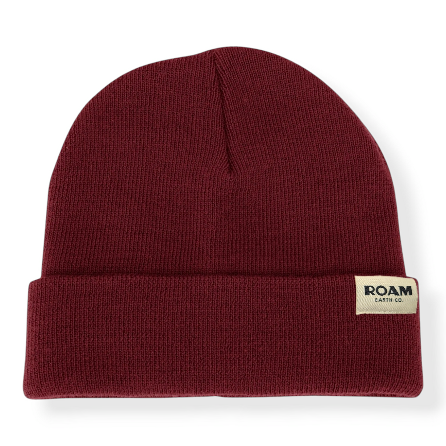 Roam Wool Burgundy Beanie