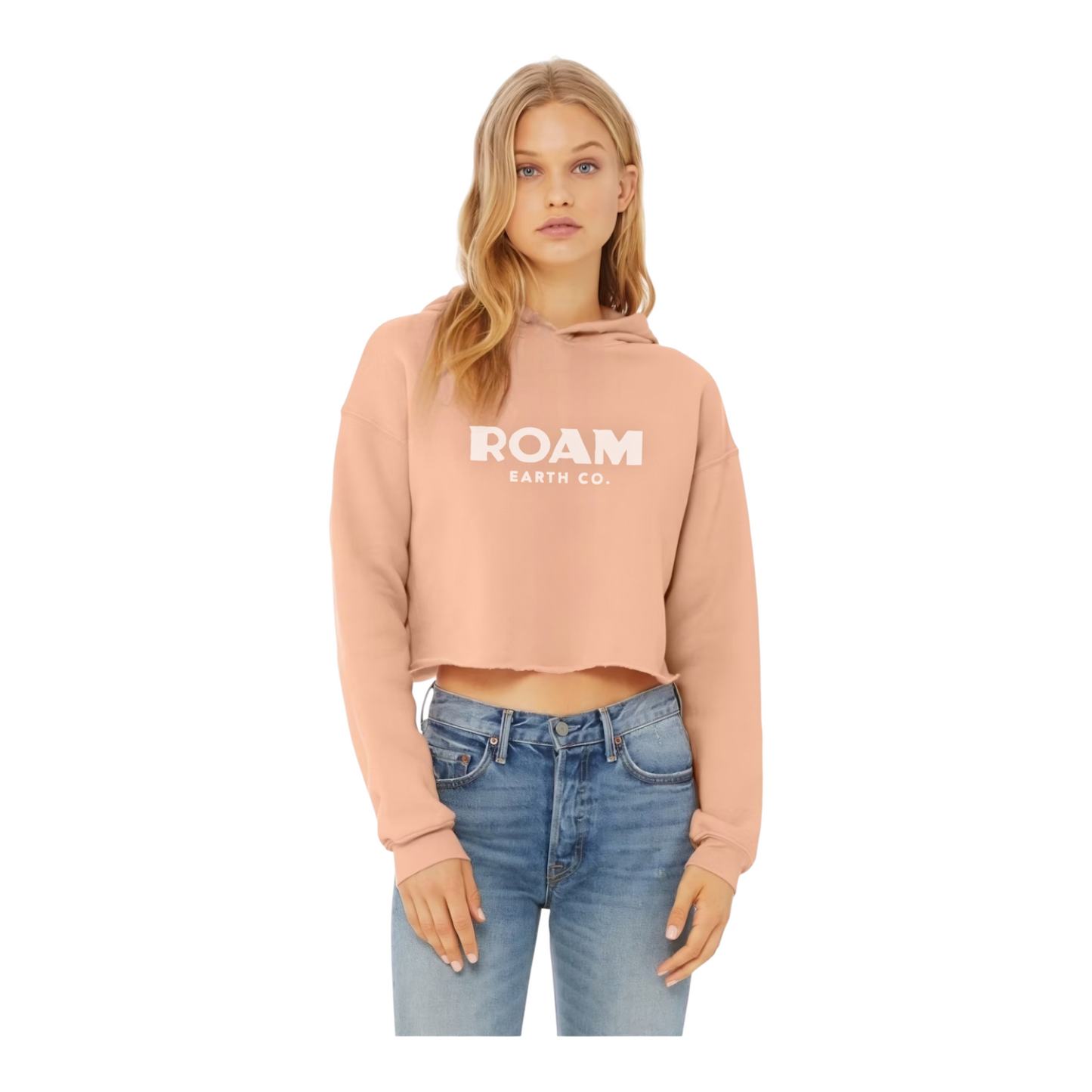 Women's Roam Earth Co Crop Fleece Hoodie