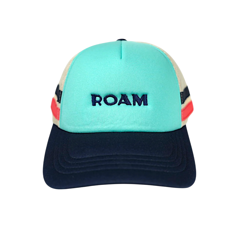 Women's ROAM Striped Trucker Cap