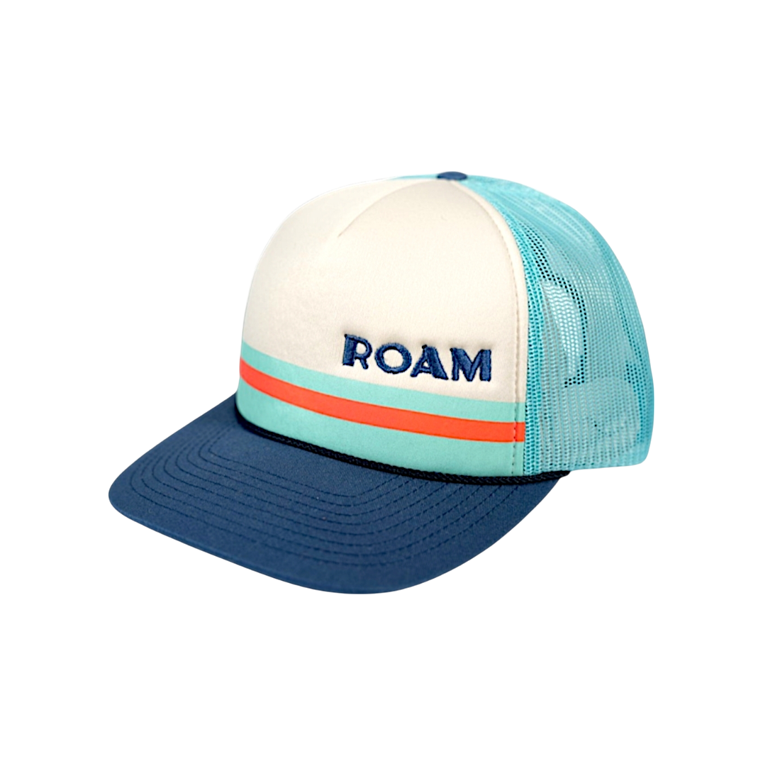 ROAM Line Up Blue Trucker Cap