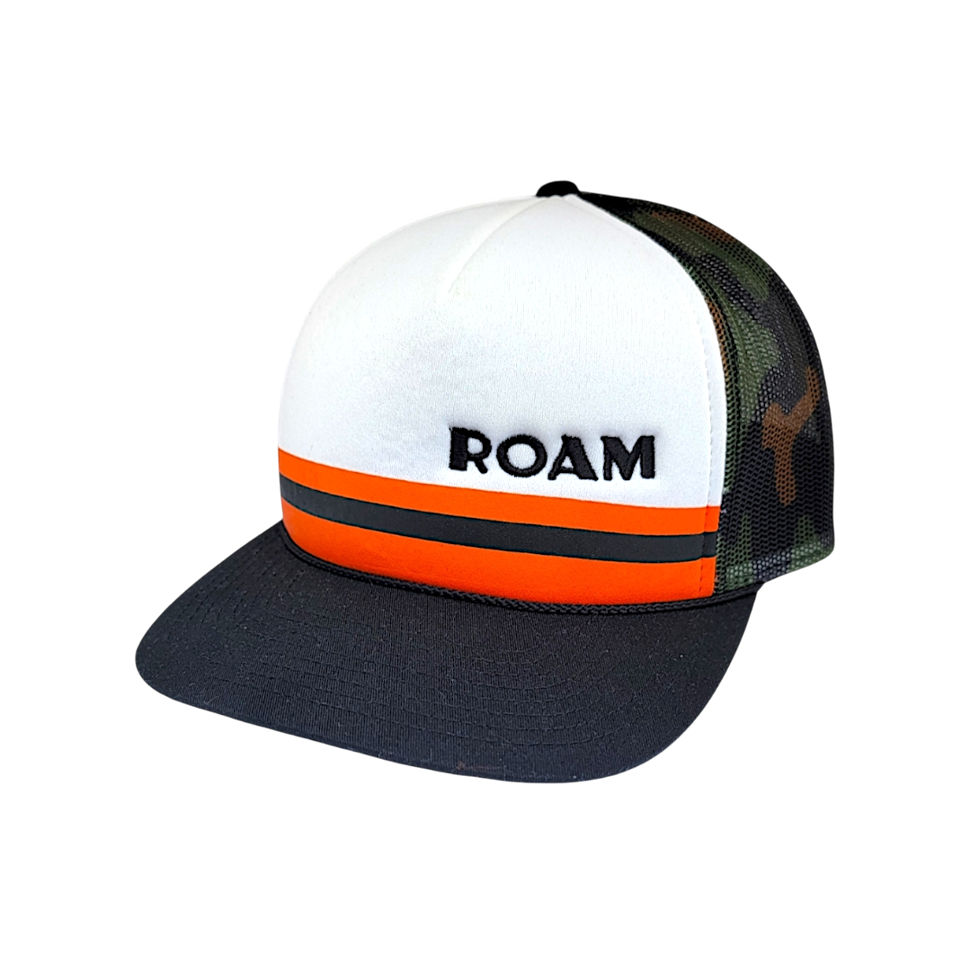 ROAM Line Up Camo Trucker Cap