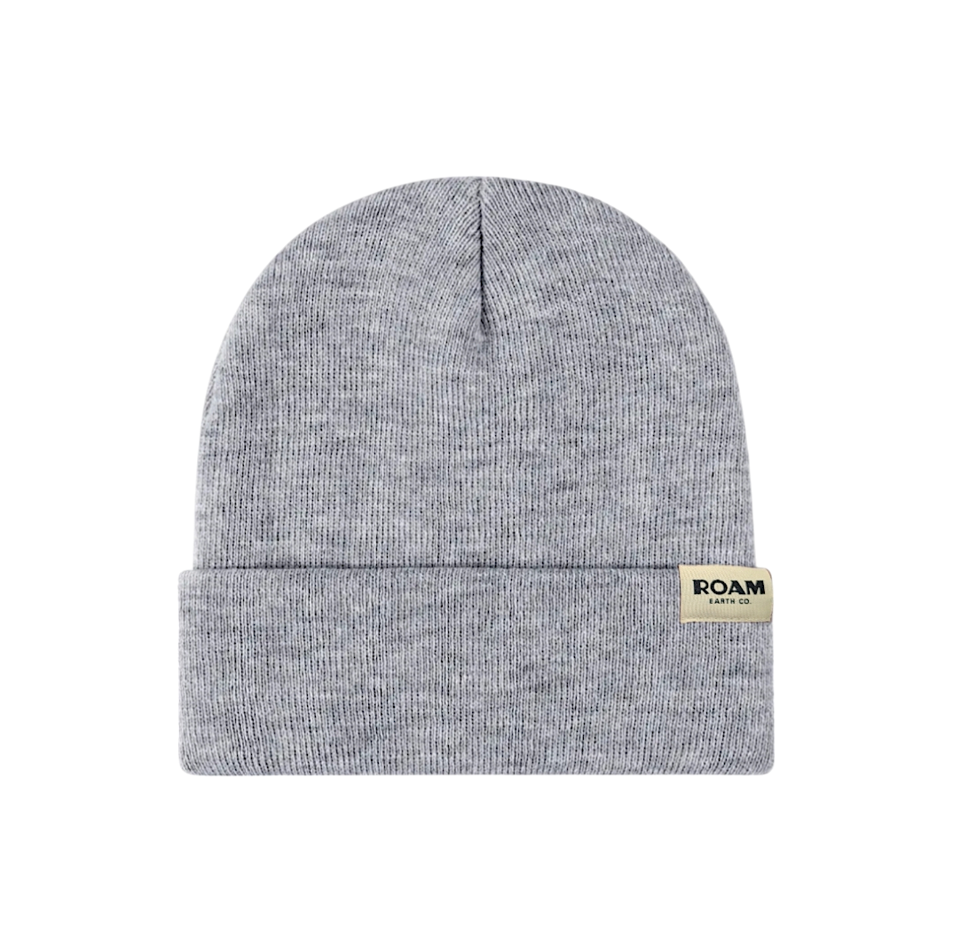 Roam Wool Heather Grey Beanie