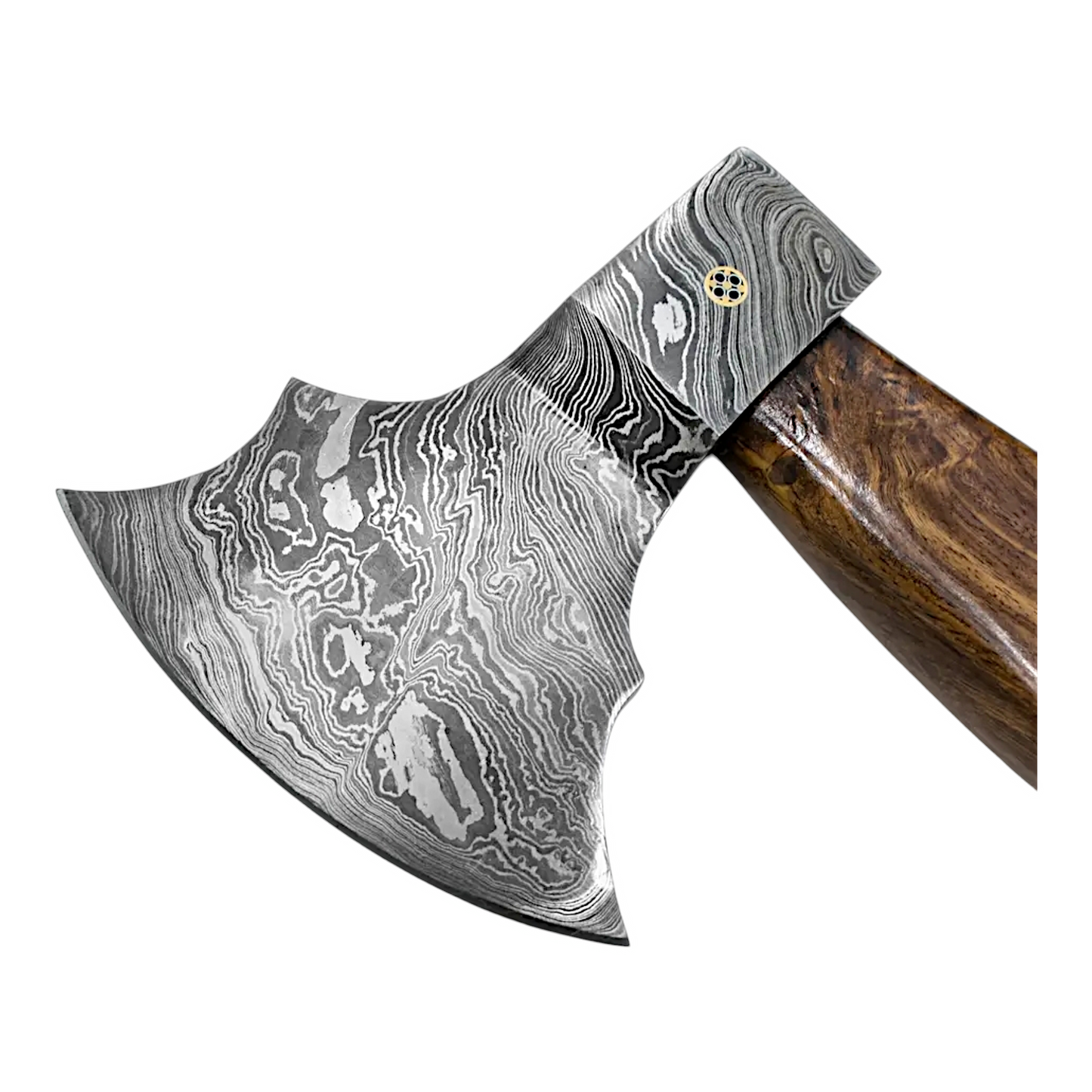 Damascus Steel All Around Camping Hatchet Axe
