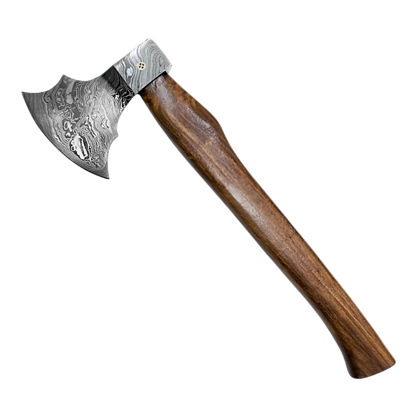 Damascus Steel All Around Camping Hatchet Axe