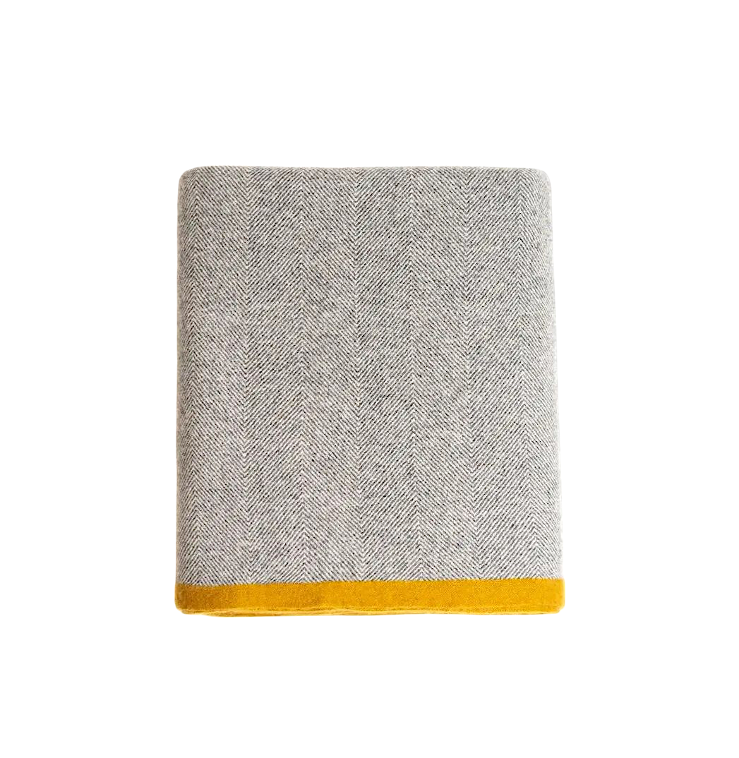 North Cascades Cashmere Reversible Travel & Luxury Home Blanket