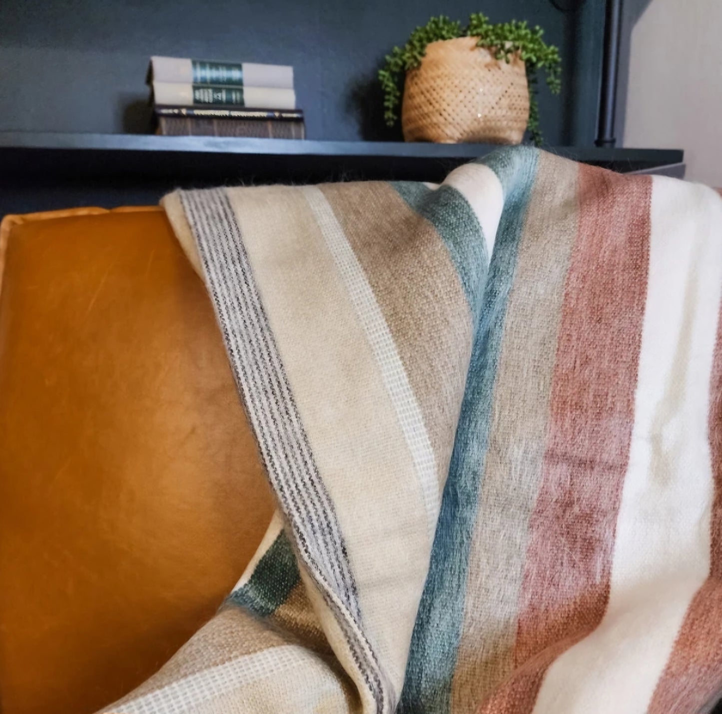 White Sands Alpaca Wool Blanket