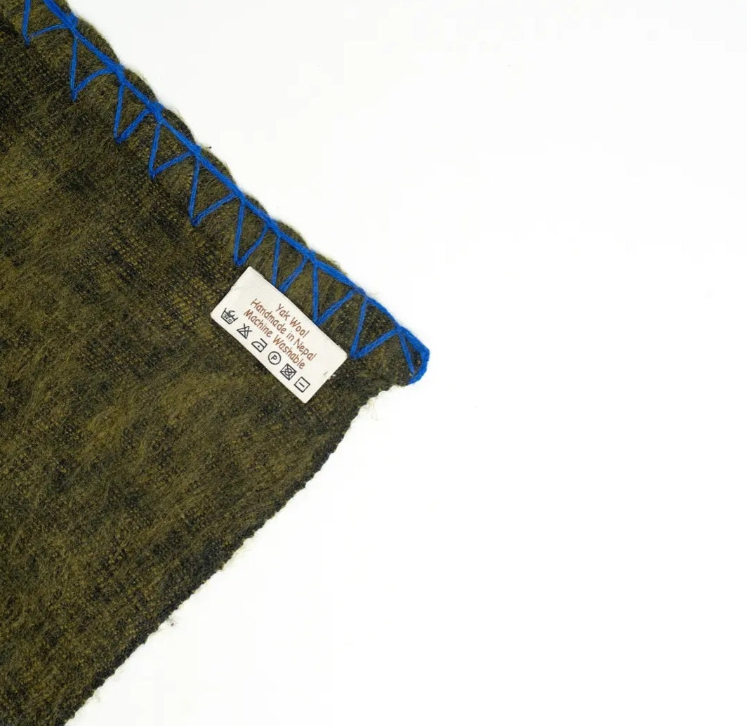 Bear Lake Yak Wool Extra Soft Travel Blanket