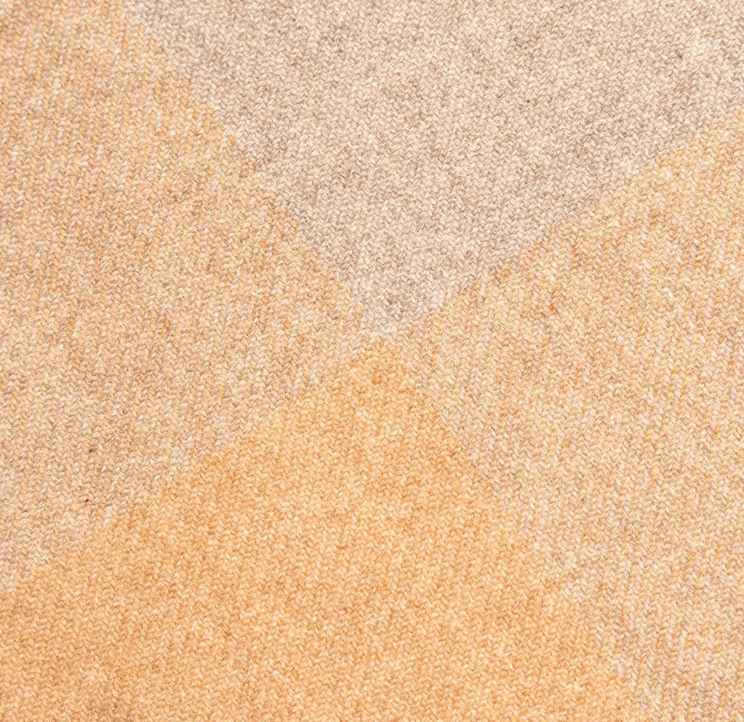 Great Sand Dunes Cashmere Reversible Travel & Luxury Home Blanket