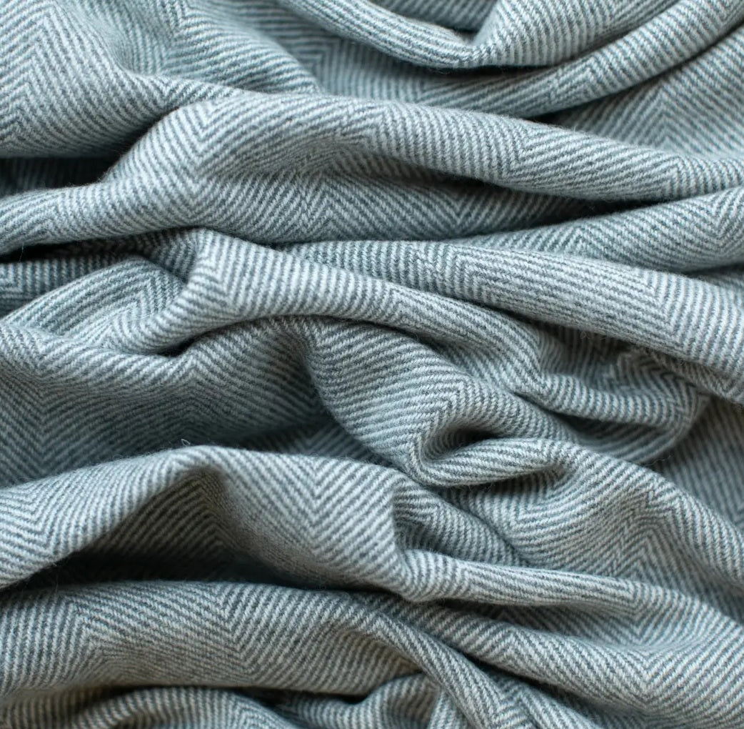 Emerald Lake Cashmere Reversible Travel & Luxury Home Blanket