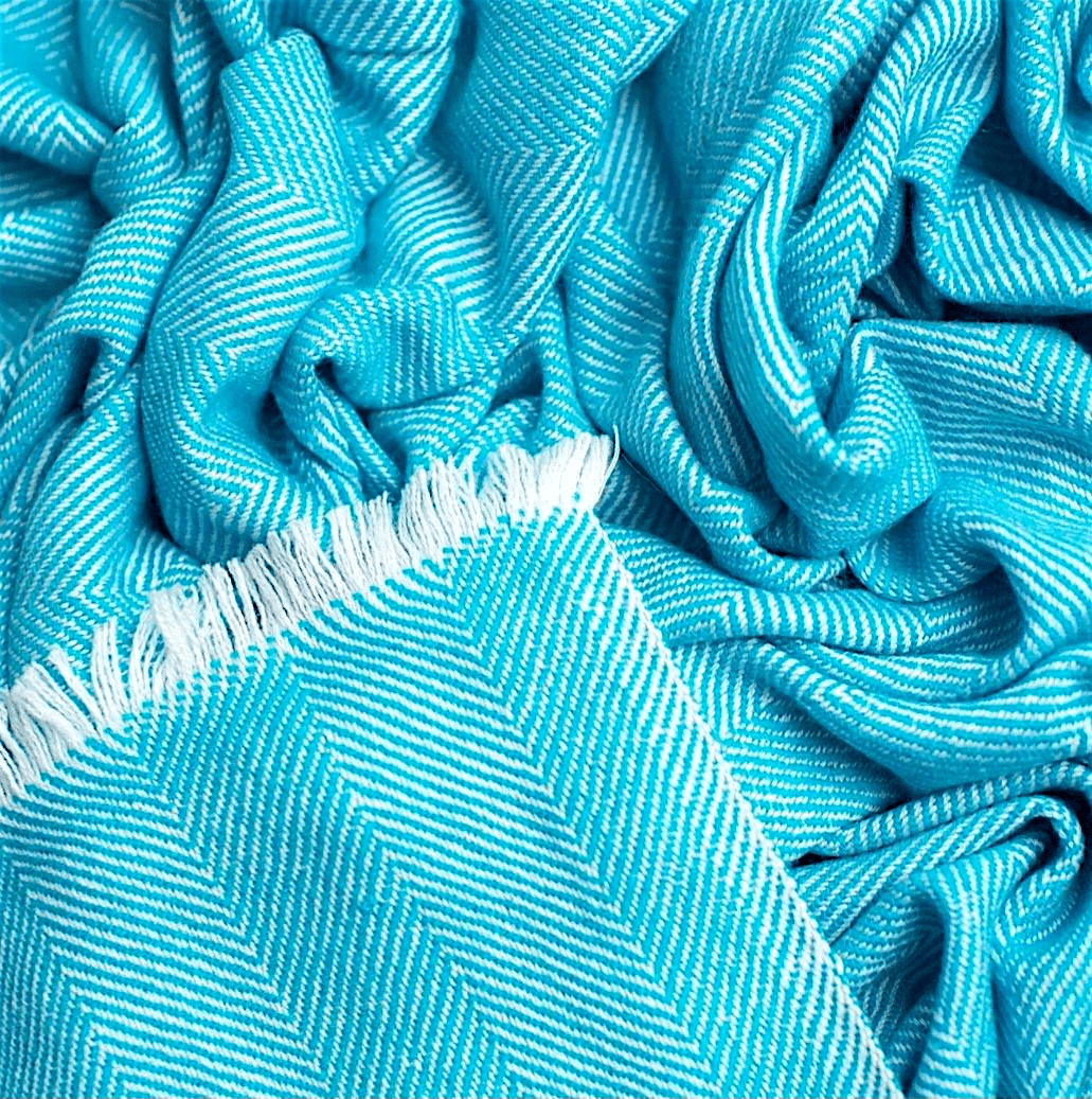 Jasper Cashmere Reversible Travel & Luxury Home Blanket - Roam Earth Co.