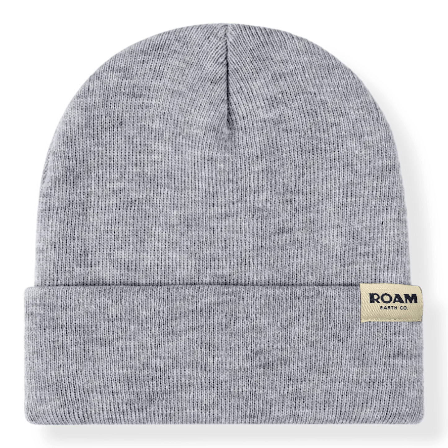 Roam Wool Blend Heather Grey Beanie - Roam Earth Co.