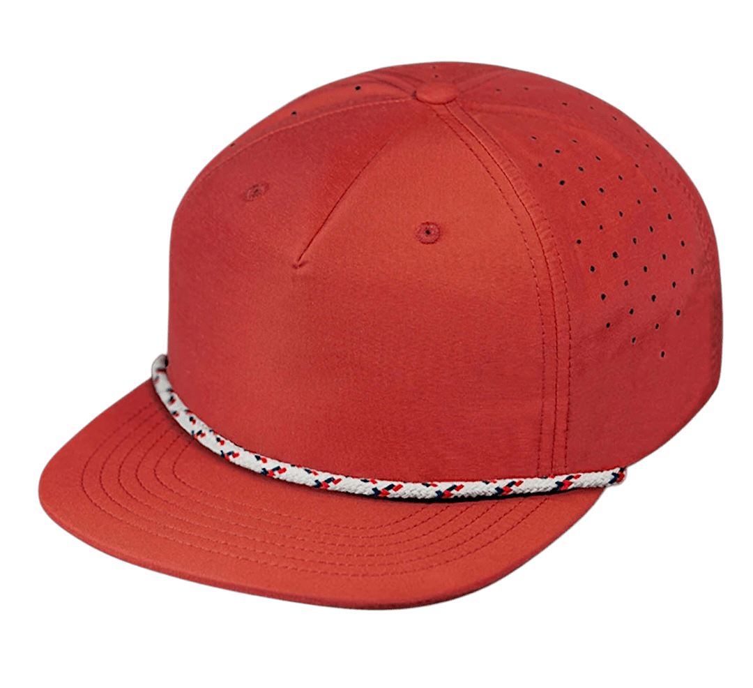 Trail Tech Red Unisex Snapback - Roam Earth Co.