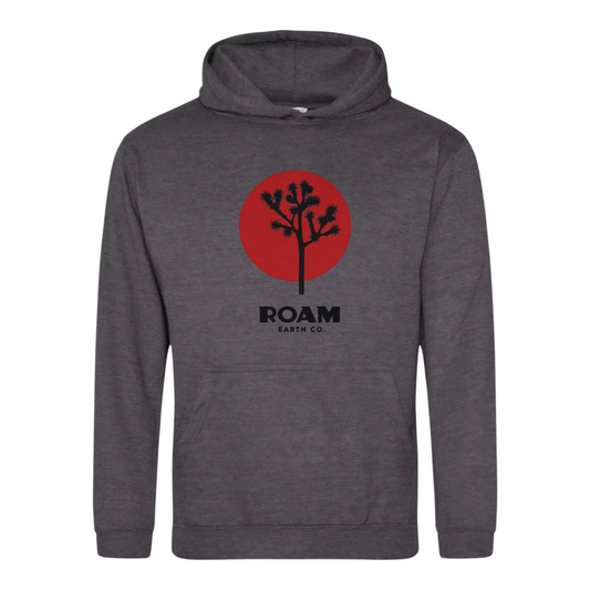 Sudadera con capucha gris carbón de Joshua Tree