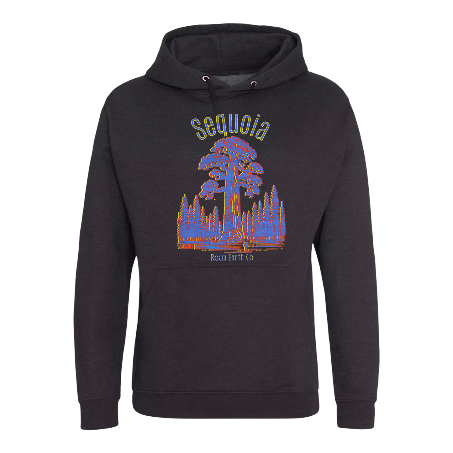 Sequoia x Roam Vintage Black Hoodie