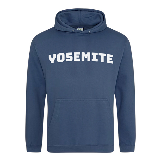 Sudadera con capucha azul Yosemite x Roam