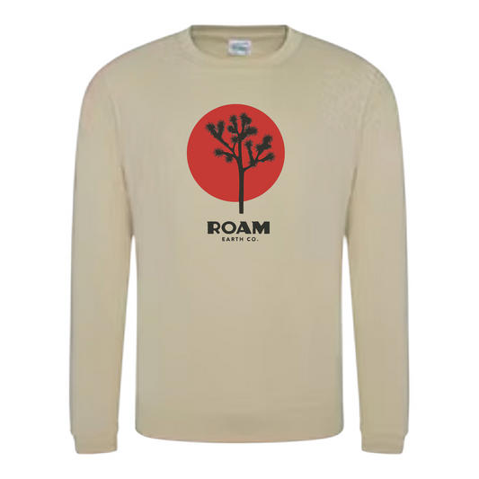 Sudadera con cuello redondo Sand Dune de Joshua Tree x Roam