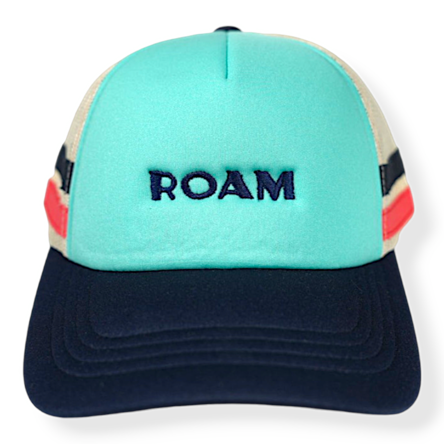 Gorra Trucker a rayas ROAM para mujer