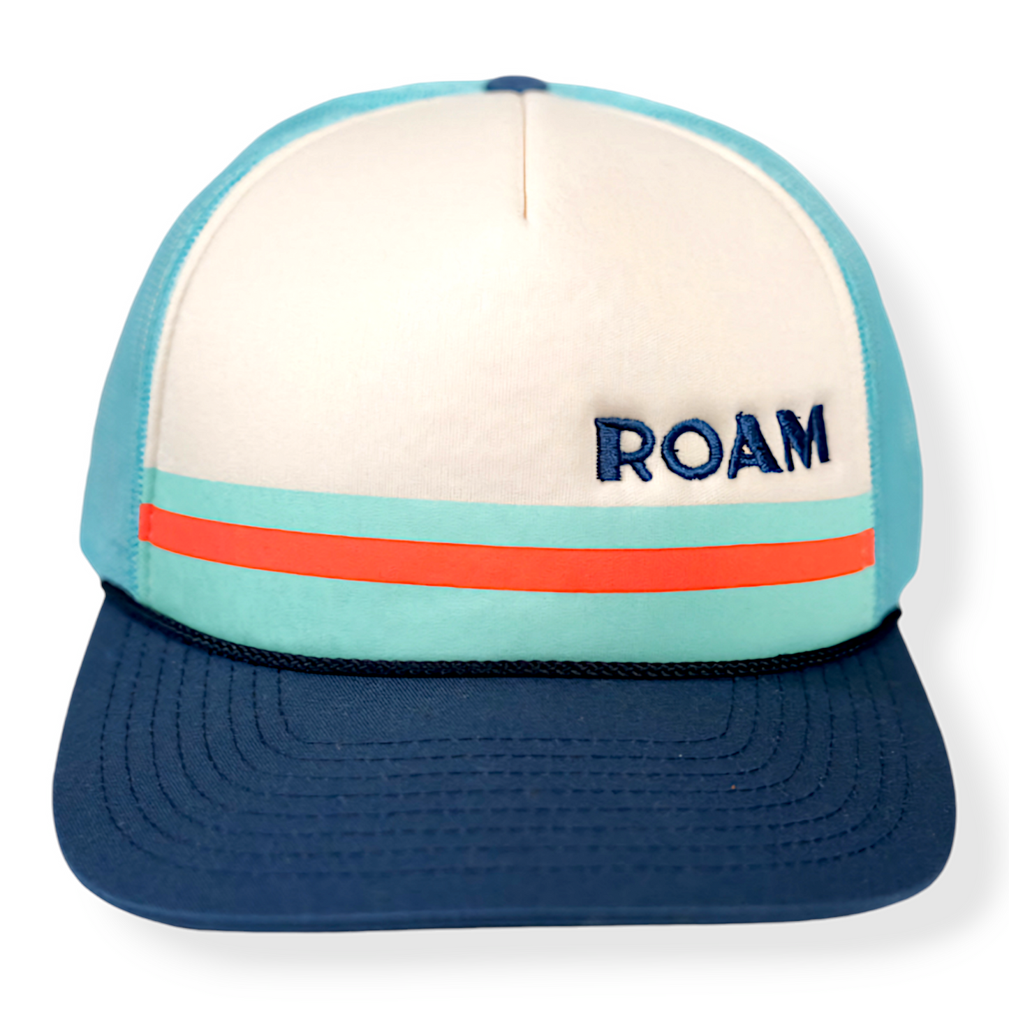 Gorra trucker azul ROAM Line Up