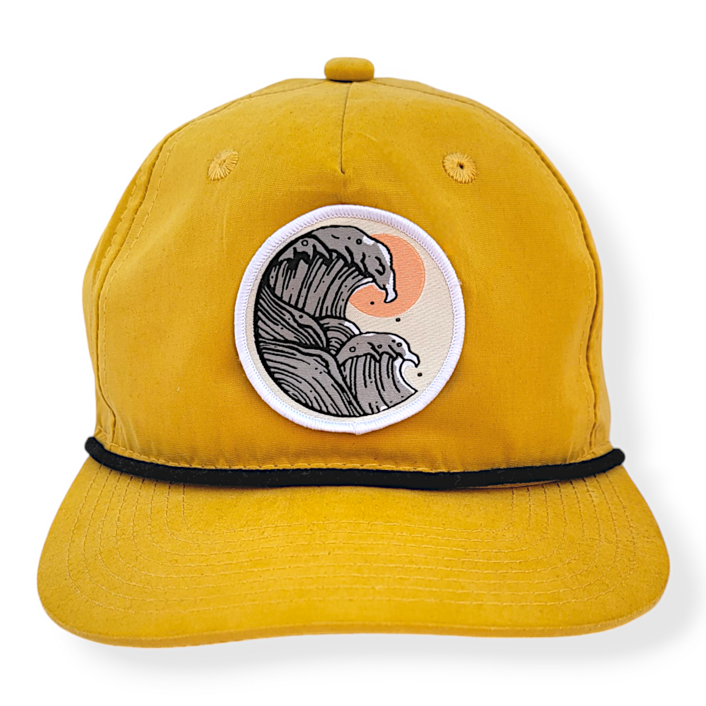 Gorra de cuerda ondulada de la costa oeste