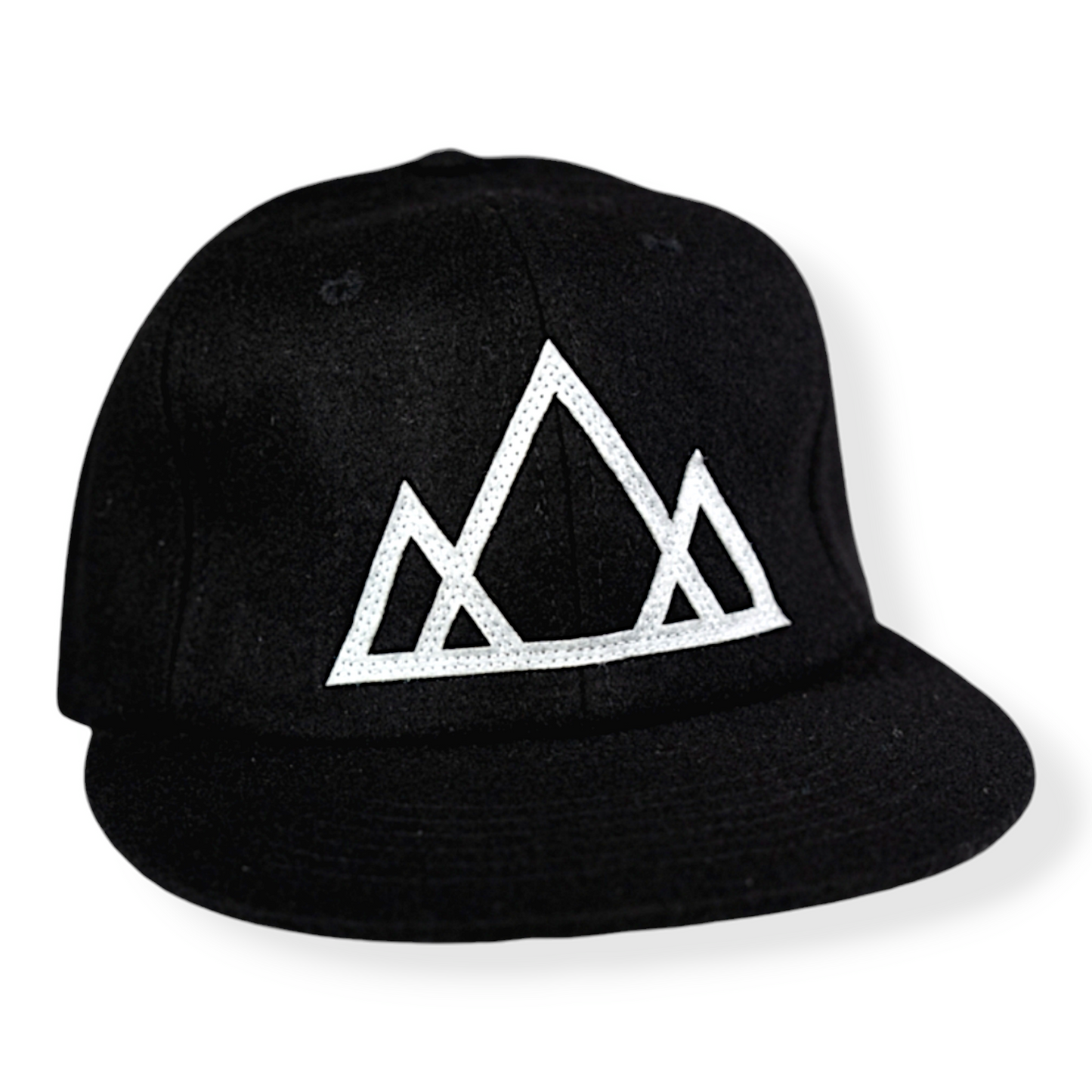 Gorra de montaña de lana vintage-Negro