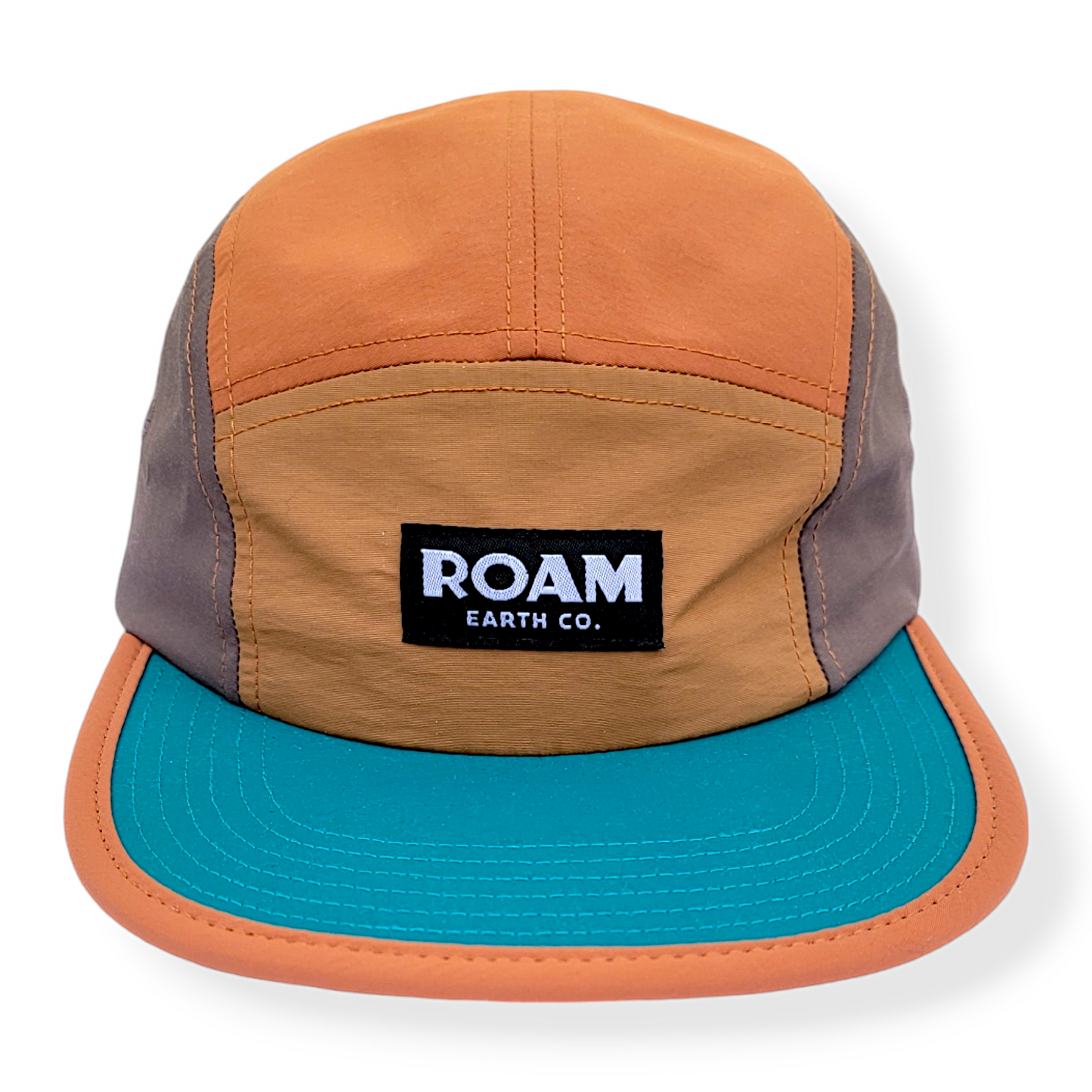 Gorra de cinco paneles de nailon reciclado Roam Performance Tech