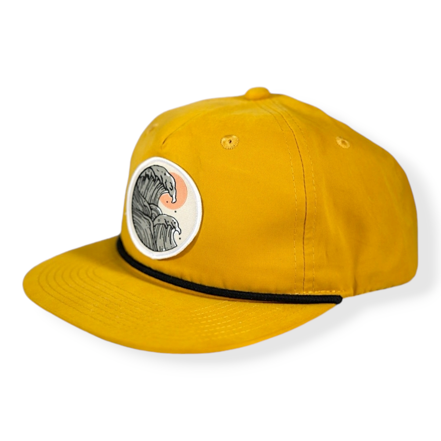 Gorra de cuerda ondulada de la costa oeste