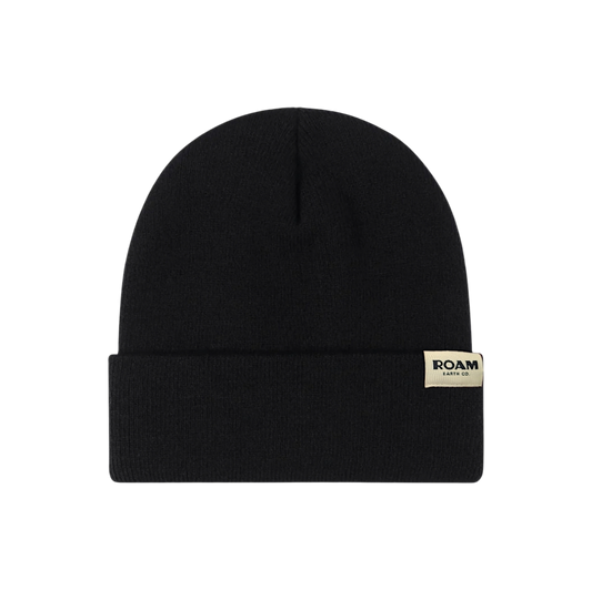 Gorro de lana negro Roam