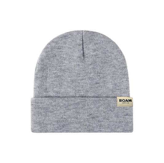 Gorro de lana Roam de color gris jaspeado