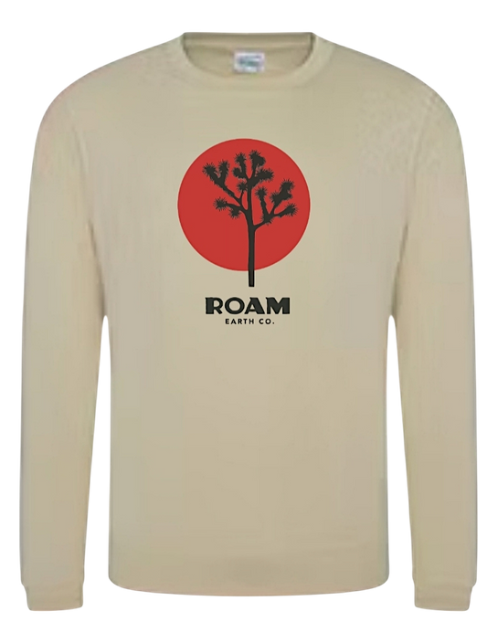 Sudadera con cuello redondo Sand Dune de Joshua Tree x Roam