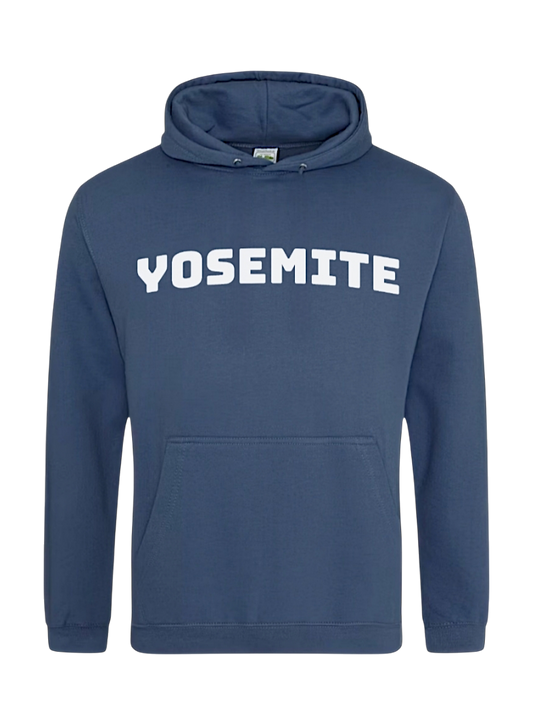 Sudadera con capucha azul Yosemite x Roam