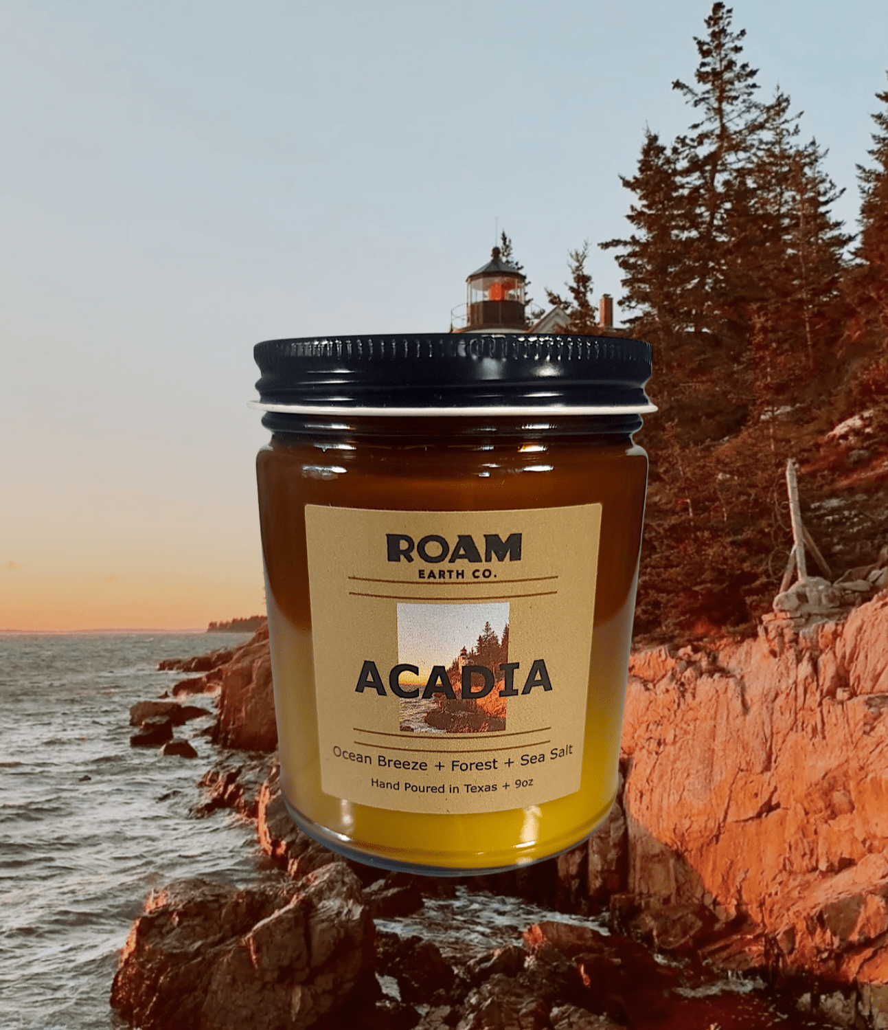 Acadia National Park Candle - Roam Earth Co.