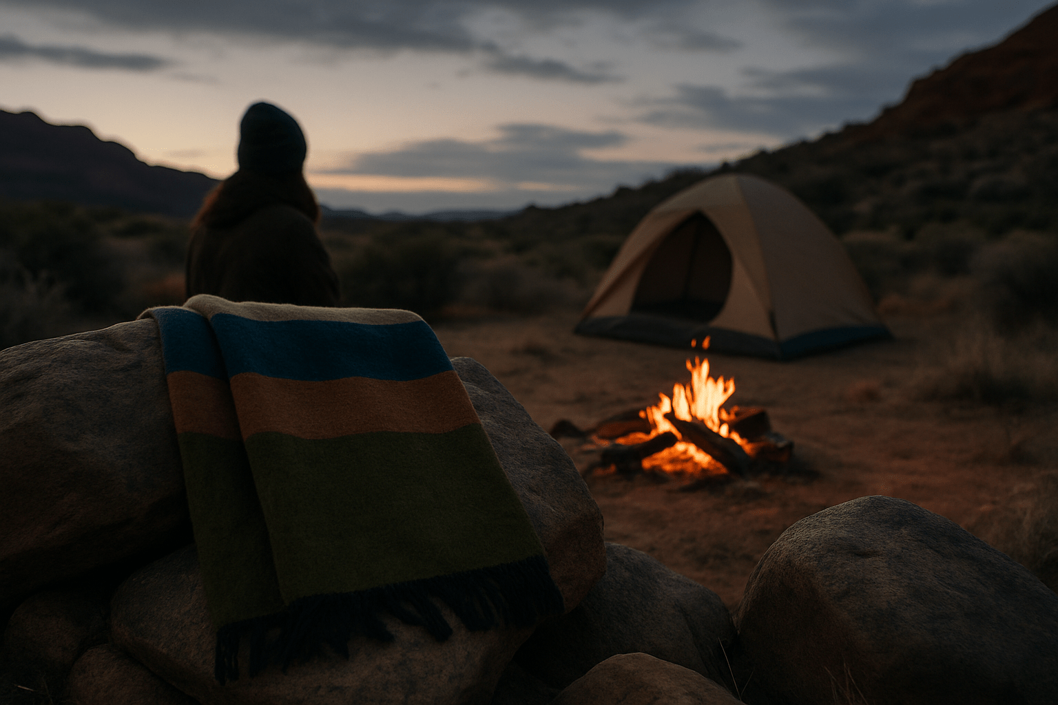 Bear Lake Handmade Yak Wool Extra Soft Travel Throw Blanket - Roam Earth Co.