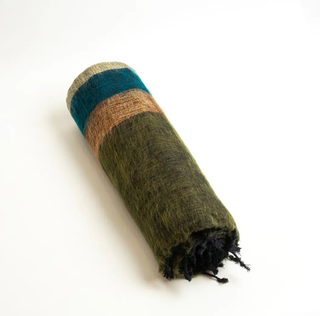 Bear Lake Handmade Yak Wool Extra Soft Travel Throw Blanket - Roam Earth Co.