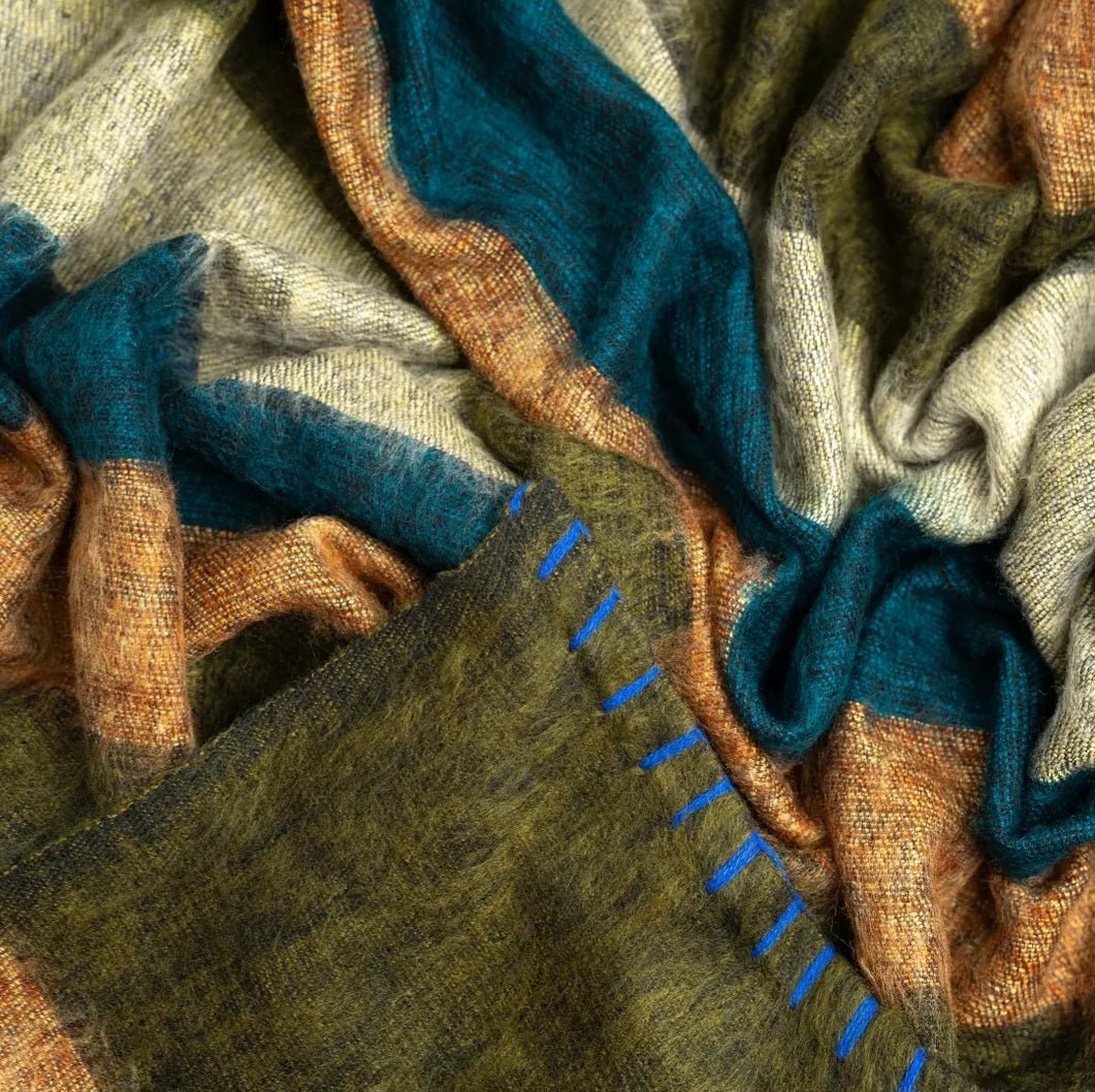 Bear Lake Handmade Yak Wool Extra Soft Travel Throw Blanket - Roam Earth Co.