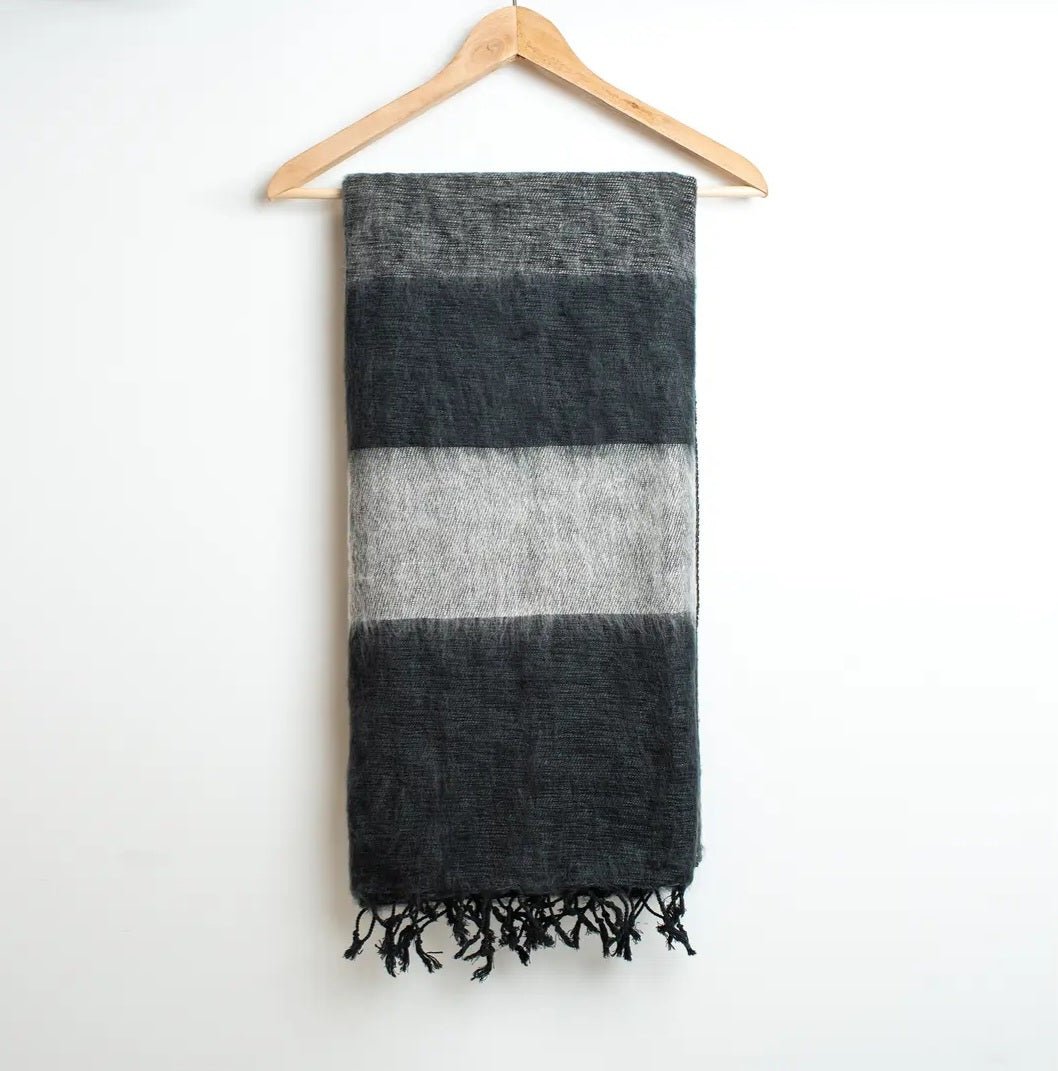 Black Canyon Yak Wool Extra Soft Travel Blanket - Roam Earth Co.