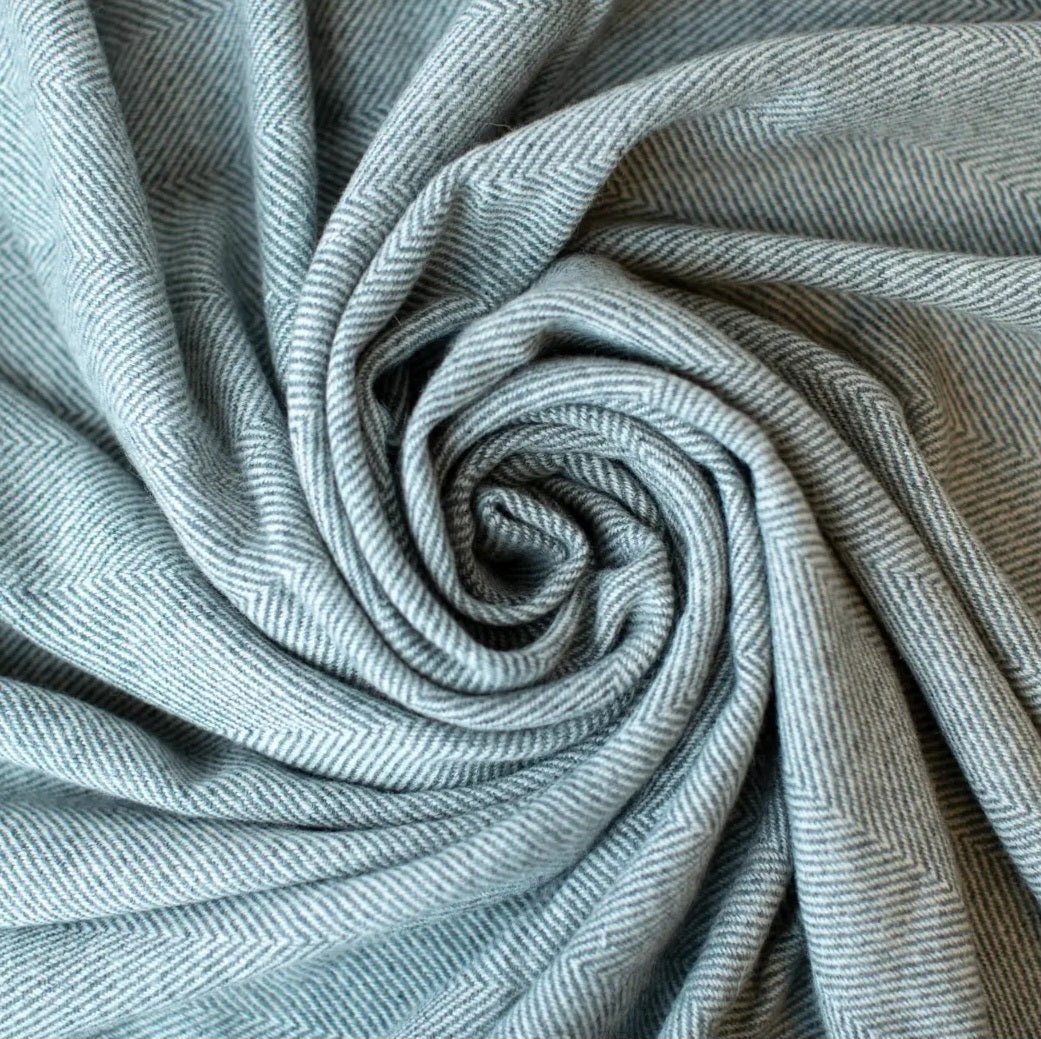 Emerald Lake Cashmere Reversible Travel & Luxury Home Blanket - Roam Earth Co.