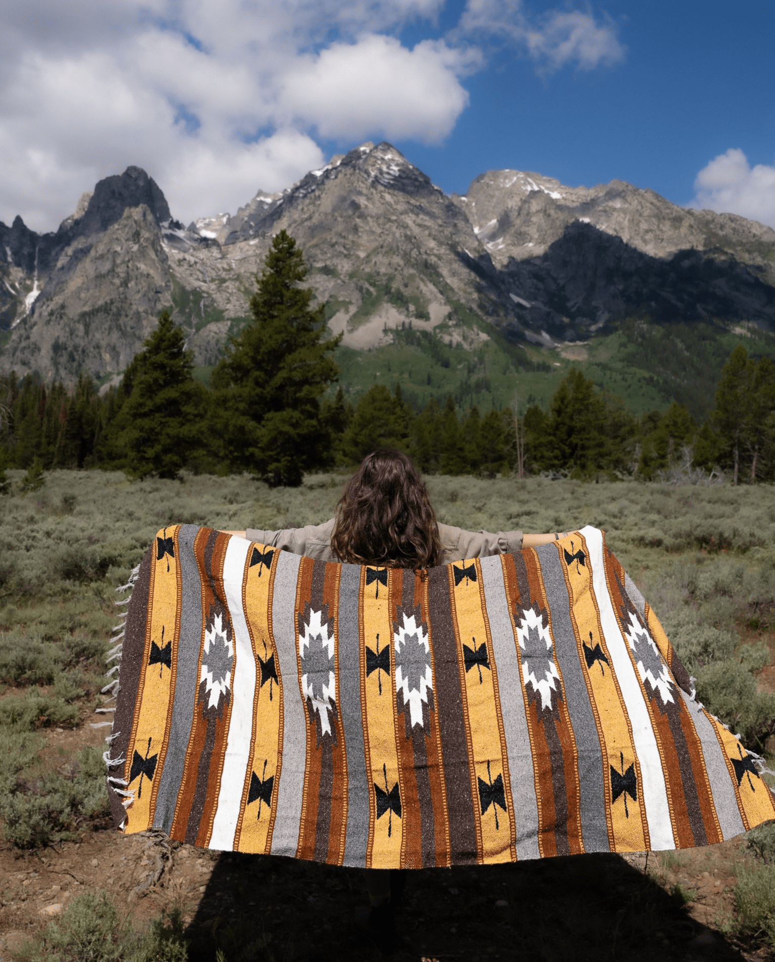 Grand Teton Wool Blanket - Roam Earth Co.