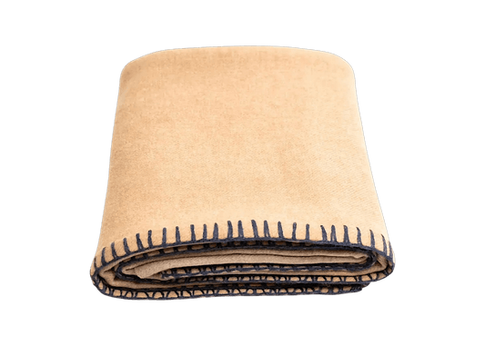 Great Sand Dunes Cashmere Reversible Travel & Luxury Home Blanket - Roam Earth Co.