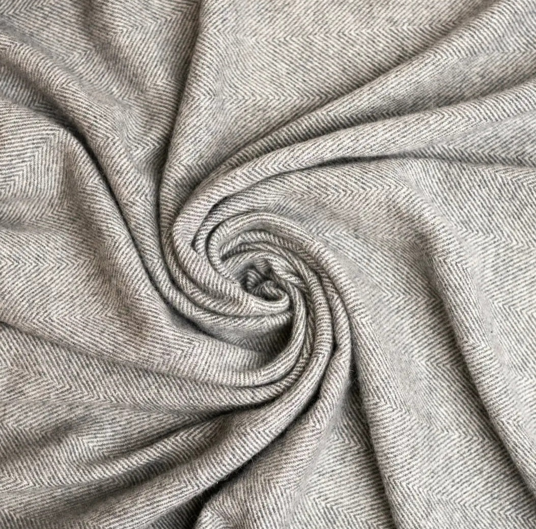 North Cascades Cashmere Reversible Travel & Luxury Home Blanket - Roam Earth Co.