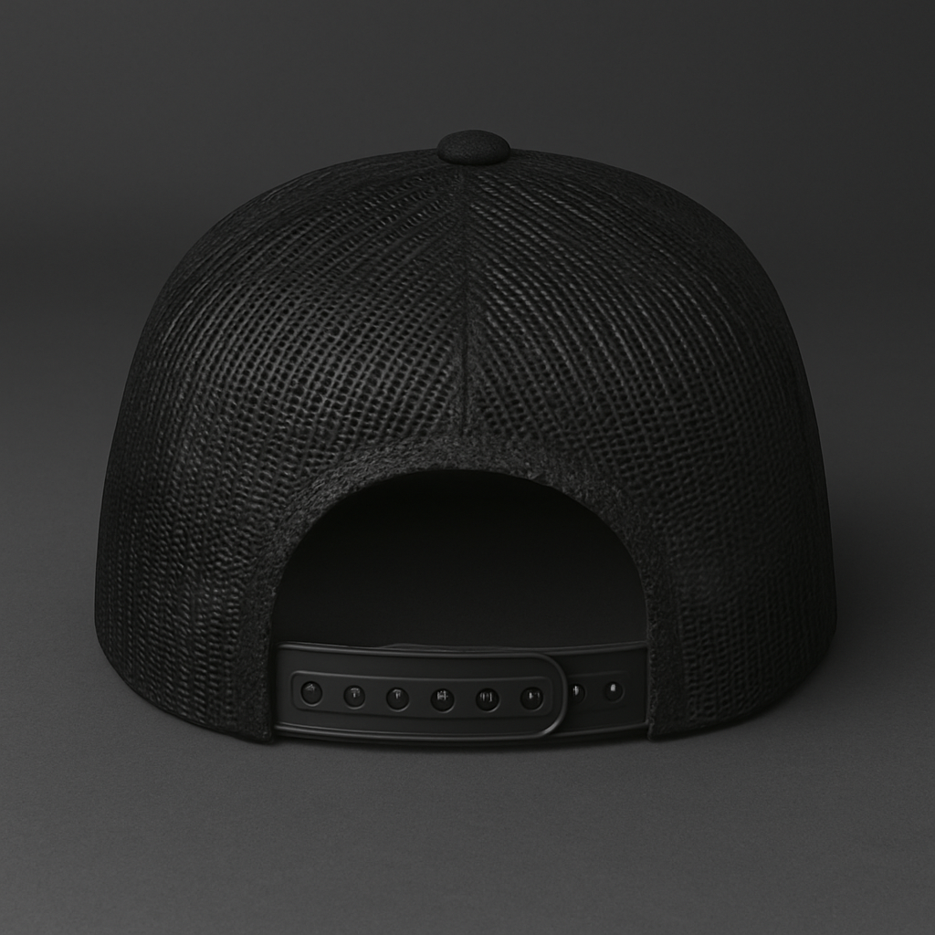 Protect The Wild Black Snapback Trucker Cap