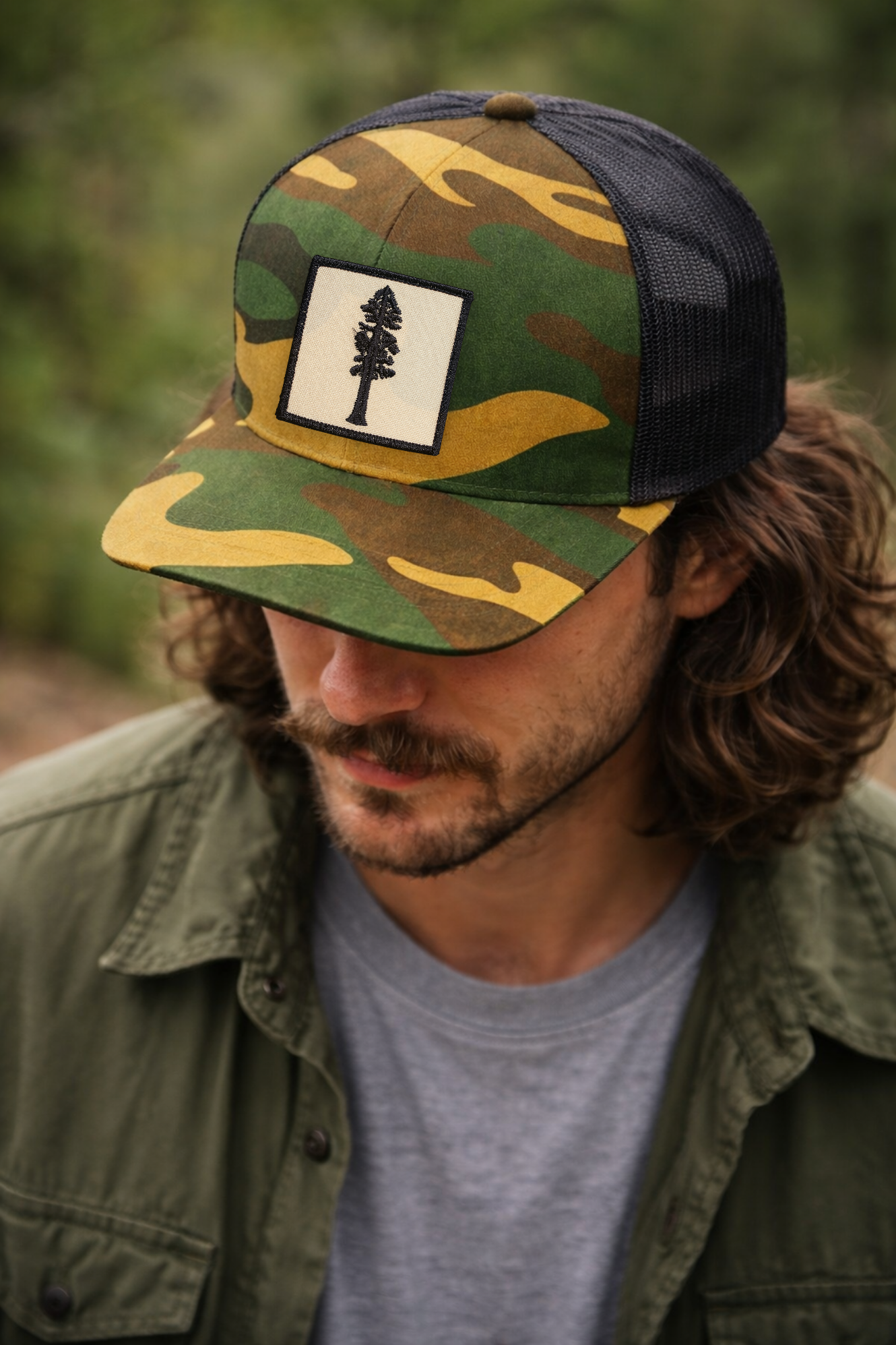 Sequoia Camo Trucker Cap