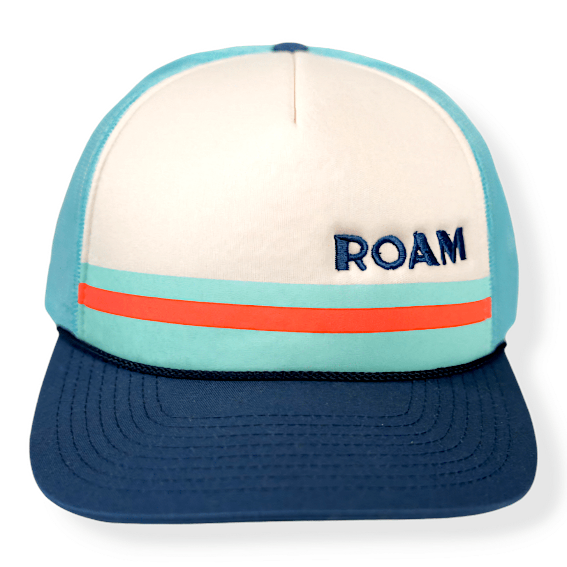 ROAM Line Up Blue Trucker Cap - Roam Earth Co.