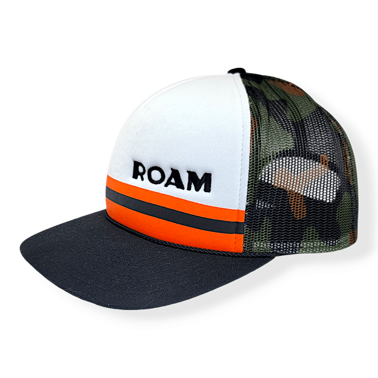 ROAM Line Up Camo Trucker Cap - Roam Earth Co.
