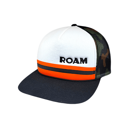 ROAM Line Up Camo Trucker Cap - Roam Earth Co.