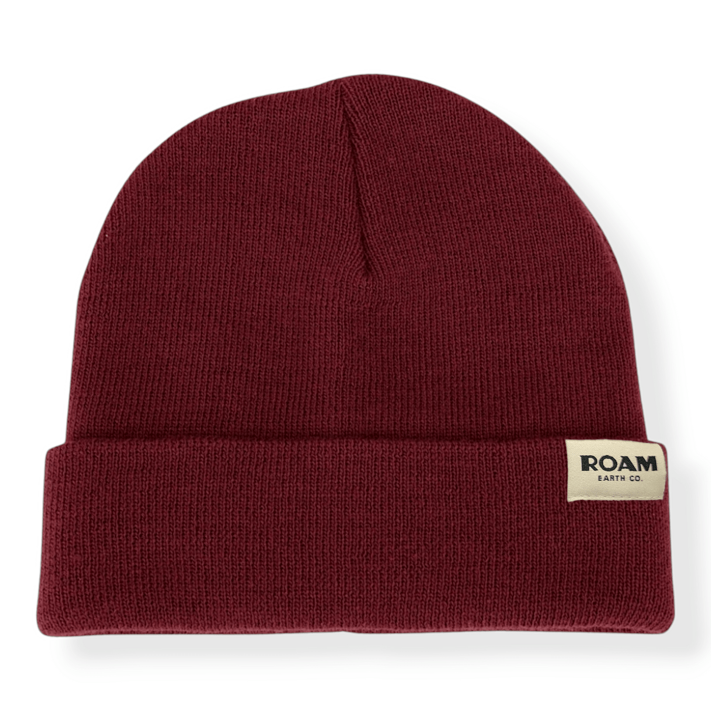 Roam Wool Blend Burgundy Beanie - Roam Earth Co.