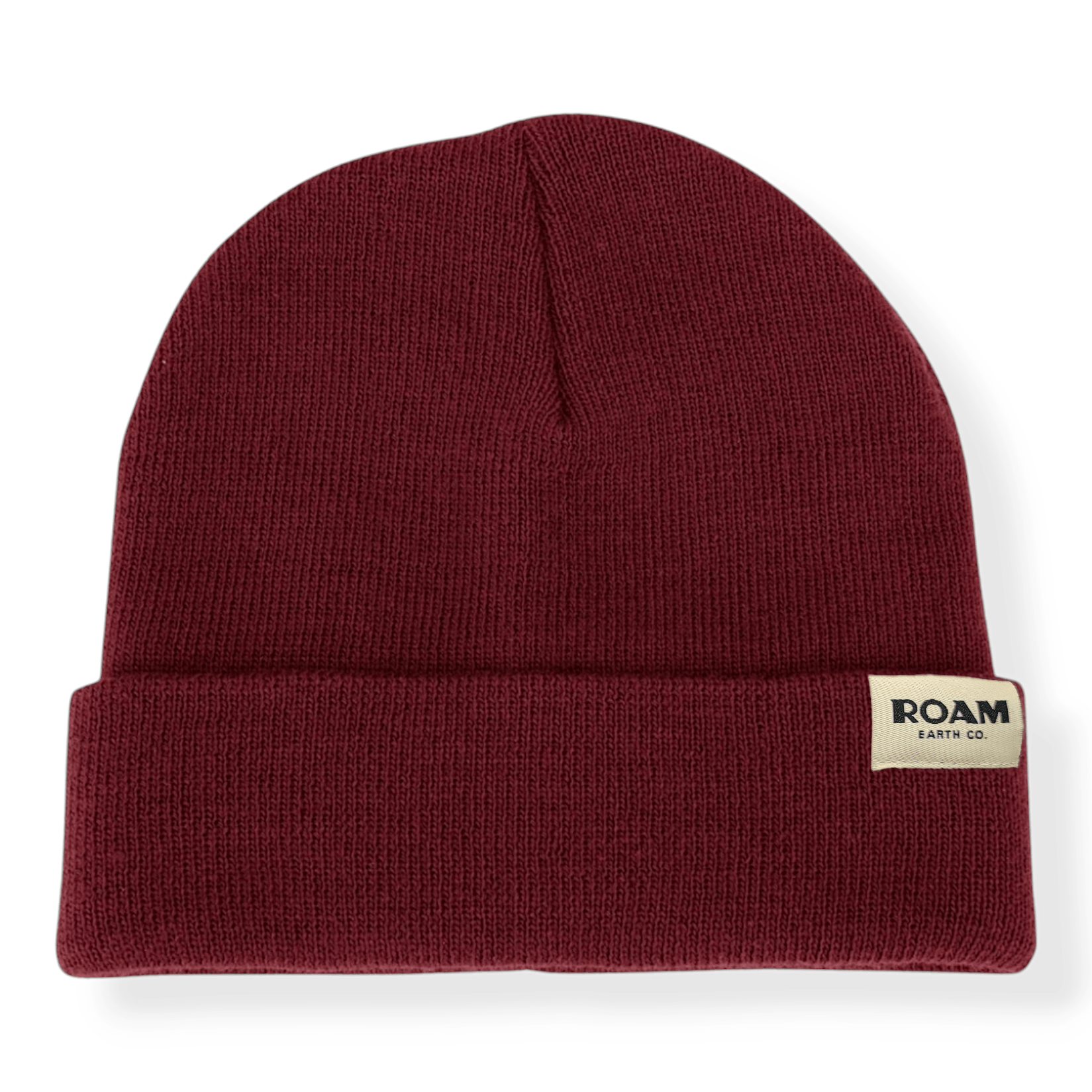 Roam Wool Blend Burgundy Beanie - Roam Earth Co.