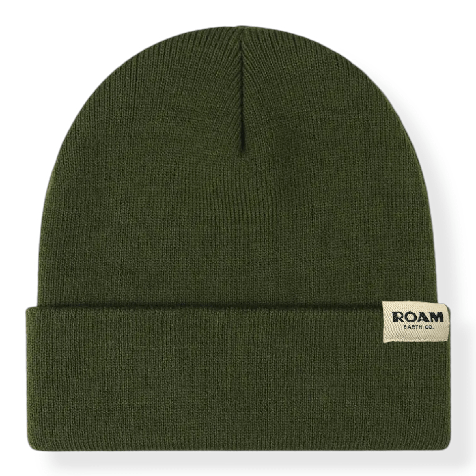 Roam Wool Blend Forest Green Beanie - Roam Earth Co.