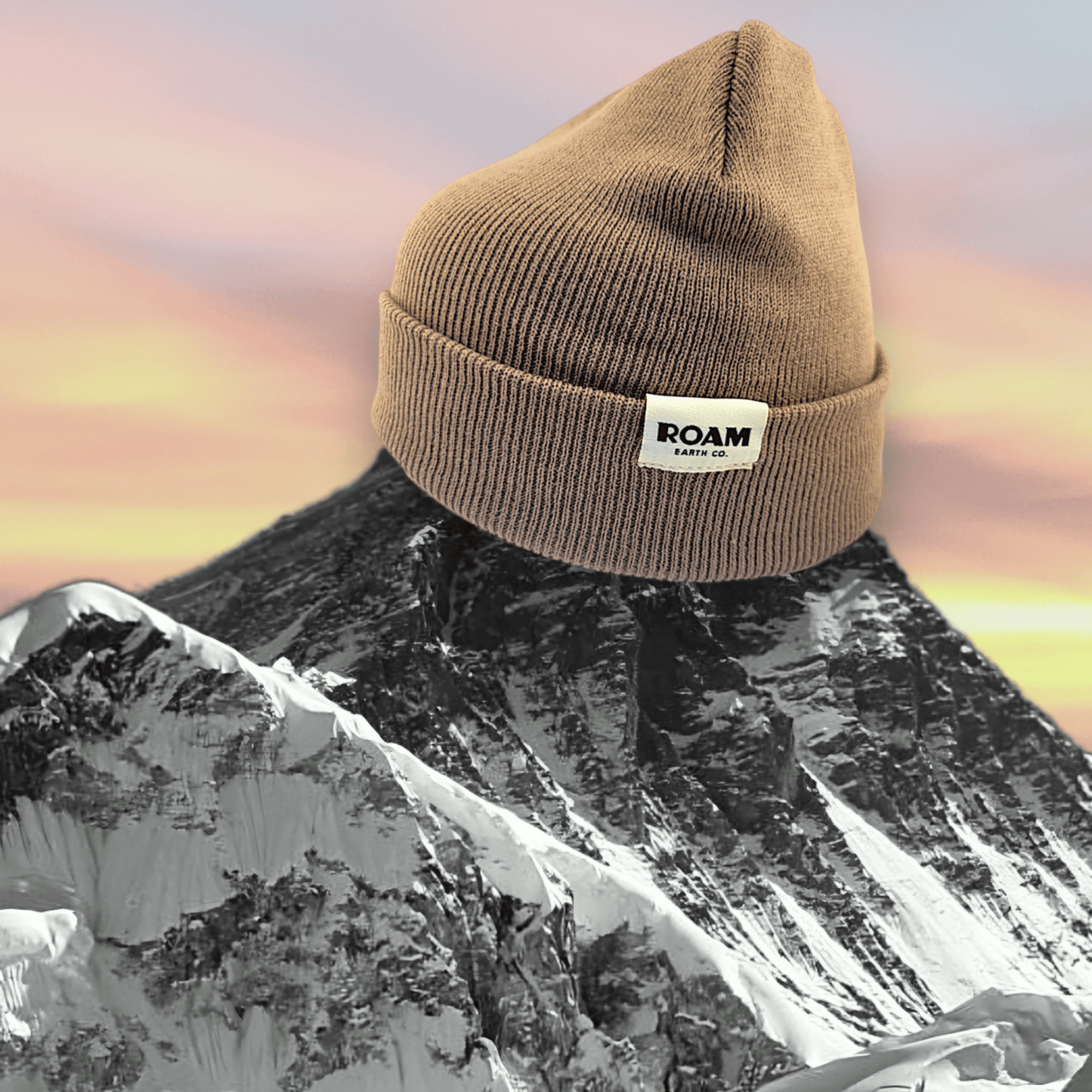 Roam Wool Blend Sand Dune Wool Beanie - Roam Earth Co.
