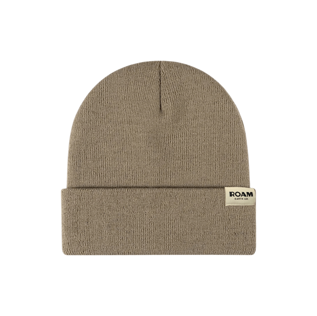 Roam Wool Blend Sand Dune Wool Beanie - Roam Earth Co.