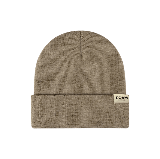 Roam Wool Blend Sand Dune Wool Beanie - Roam Earth Co.